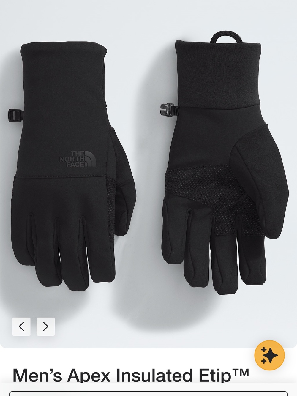 Men’s Apex Insulated Etip™ Gloves - Medium